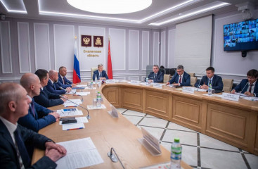 в АДМИНИСТРАЦИИ СМОЛЕНСКОЙ ОБЛАСТИ ПРОВЕЛИ РАБОЧЕЕ СОВЕЩАНИЕ ПО ПОДГОТОВКЕ МУНИЦИПАЛЬНЫХ ОБРАЗОВАНИЙ К ОСЕННЕ-ЗИМНЕМУ ПЕРИОДУ - фото - 1