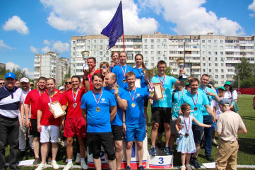 команда Министерства архитектуры и строительства Смоленской области приняла активное участие в XV Фестивале спорта среди сотрудников исполнительных органов - фото - 5