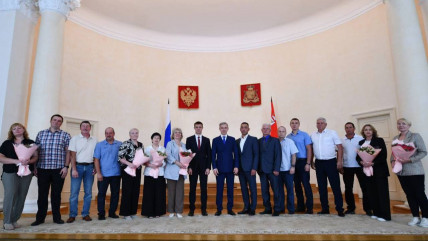 смоленским строителям вручили награды - фото - 1