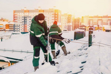 снег на крыше – это опасная нагрузка - фото - 1